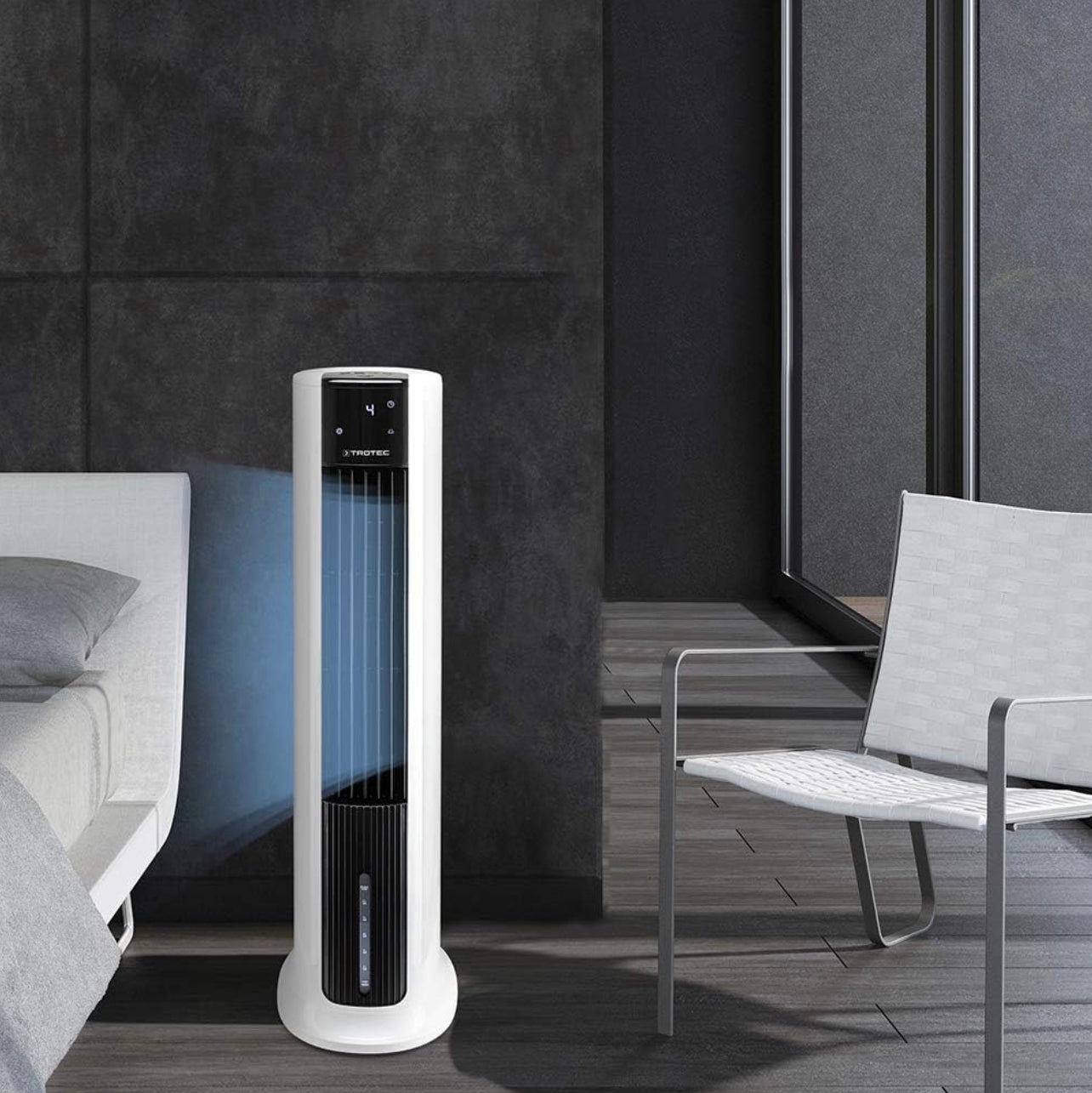 Midea AC120-19ARB Raffreddatore d'aria con serbatoio dell'acqua da 7 litri